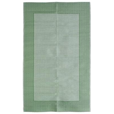 VidaXL Buitenkleed arakil 190x290 cm polypropeen groen