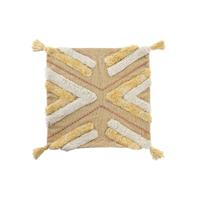 Kussenhoes DKD Home Decor Geel 50 x 1 x 50 cm Kussenhoes DKD Home Decor Geel 50 x 1 x 50 cm