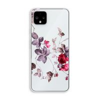 Mooie bloemen: Pixel 4 XL Transparant Hoesje