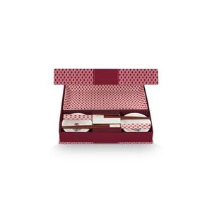 Pip Studio Sushi Giftset Rond - Flower Festival Oriental - Roze