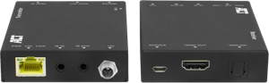 ACT AC7811 audio/video extender AV-zender & ontvanger Zwart