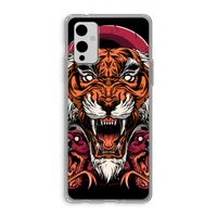 Tiger and Rattlesnakes: OnePlus 9 Transparant Hoesje