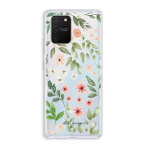 Botanical sweet flower heaven: Samsung Galaxy S10 Lite Transparant Hoesje