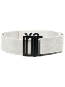 Y-3 ceinture à logo imprimé - Tons neutres