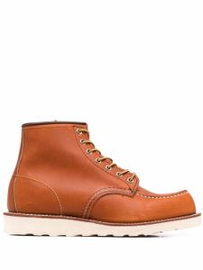 Red Wing Shoes bottes en cuir à lacets - Marron