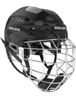 Bauer Hh Re-akt 85 Hockey Helm Combo Zwart Zwart S