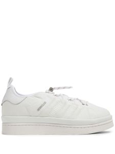 Moncler x adidas baskets Originals Campus - Blanc