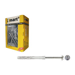 pgb-Europe SMART | Raamplug +zeskantschroef Ø 10x120 NZN | 25 st SM0RPFN01100120E