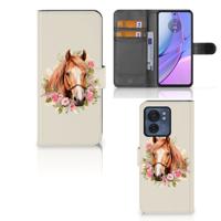 Telefoonhoesje | Met pasjeshouder | voor Motorola Edge 40 Paard