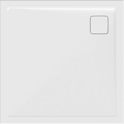 Ben Metric Design Douchebak Kunststof 90x90x3,5 cm Wit