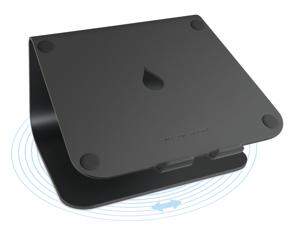 Rain Design mStand360 - drehbarer Aluminium Stand für MacBooks Notebooks bis 15 zoll Laptopstandaard Zwart 38,1 cm (15")