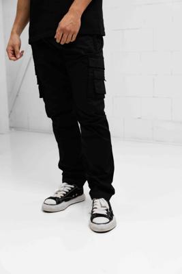 Croyez Parachute Cargo Broek Heren Zwart - Maat L - Kleur: Zwart | Soccerfanshop
