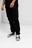 Croyez Parachute Cargo Broek Heren Zwart - Maat S - Kleur: Zwart | Soccerfanshop