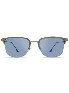 Longines lunettes de soleil Clubmaster - Tons neutres