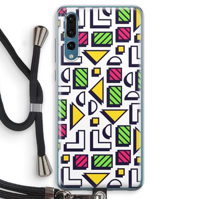 8-bit N°4: Huawei P20 Pro Transparant Hoesje met koord
