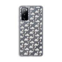 Zwanen: Samsung Galaxy S20 FE / S20 FE 5G Transparant Hoesje Zwanen: Samsung Galaxy S20 FE / S20 FE 5G Transparant Hoesje