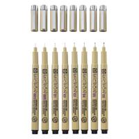Sakura • pigma micron set zwart 8stuks