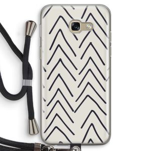 Marrakech Arrows: Samsung Galaxy A5 (2017) Transparant Hoesje met koord