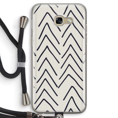 Marrakech Arrows: Samsung Galaxy A5 (2017) Transparant Hoesje met koord