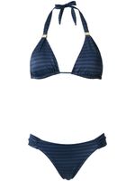 Brigitte triangle bikini set - Bleu