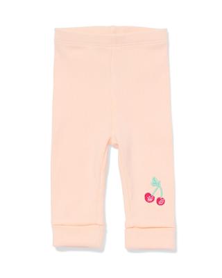 HEMA Newborn meegroeilegging rib fruit zalmroze (zalmroze)