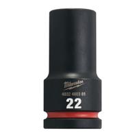 Milwaukee ShockWave™ Krachtdop 3/4" lang | 22 mm - 4932480381