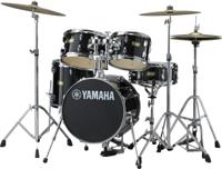 Yamaha Junior Kit Manu Katche shellset Raven Black - thumbnail