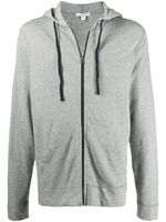 James Perse hoodie à fermeture zippée - Gris - thumbnail