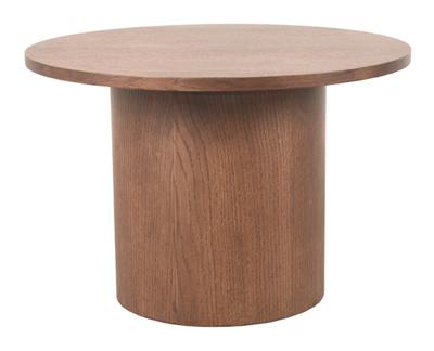 LABEL51 Ronde Salontafel 'Oliva' Walnoot Eiken, 60cm
