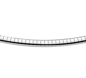 TFT Zilveren Ketting Omega Bol 4,0 mm x 42 cm