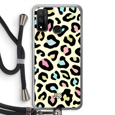 Leopard pattern: Huawei P Smart (2020) Transparant Hoesje met koord
