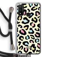 Leopard pattern: Huawei P Smart (2020) Transparant Hoesje met koord Leopard pattern: Huawei P Smart (2020) Transparant Hoesje met koord