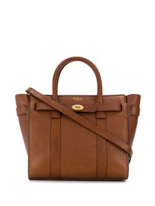 Mulberry petit sac cabas à logo - Marron