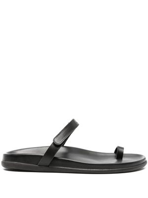 Ancient Greek Sandals claquettes Dokos en cuir - Noir