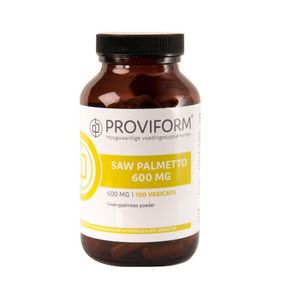 Saw palmetto 600 mg