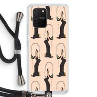 Pop Some Kim: Samsung Galaxy S10 Lite Transparant Hoesje met koord Pop Some Kim: Samsung Galaxy S10 Lite Transparant Hoesje met koord