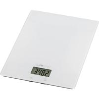 Clatronic KW 3820 Keukenweegschaal Digitaal Digitaal Weegbereik (max.)=5000 g Wit 210 x 180 x 20