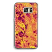 Eternal Fire: Samsung Galaxy S7 Transparant Hoesje