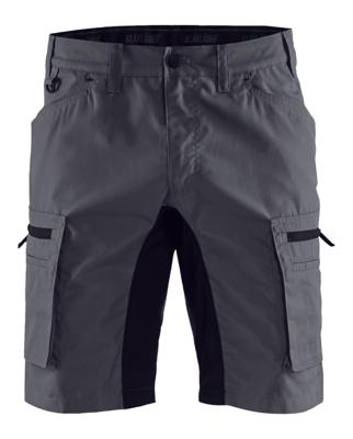 Blåkläder Service short stretch 14491845 | Medium Grijs/Zwart | Maat 58 - 7330509801918
