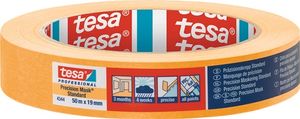 TESA Professional 4344 50 m Maskeertape voor algemeen gebruik Geschikt voor gebruik binnen Geschikt voor buitengebruik Papier Oranje