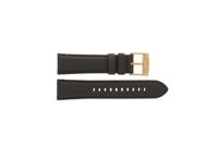 Horlogeband Fossil FS5068IE Leder Bruin 22mm
