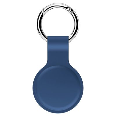 Lunso - Houder met sleutelhanger - Apple Airtags - Blauw