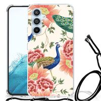 Case Anti-shock voor Samsung Galaxy A54 5G Pink Peacock - thumbnail