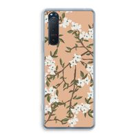 Blossoming spring: Sony Xperia 5 II Transparant Hoesje