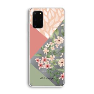 Sweet heaven geometrics: Samsung Galaxy S20 Plus Transparant Hoesje