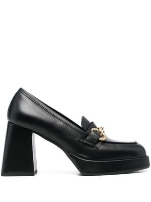 VAMSKO mocassins Edith 90 mm en cuir - Noir