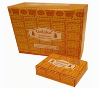 Goloka Wierook Kegel Dhoop Nag champa (12 doosjes)