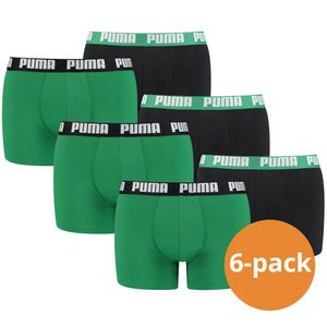Puma Boxershorts Basic 6-pack Amazon Green-XXL