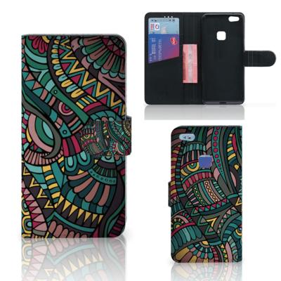 Huawei P10 Lite | Telefoon Hoesje | Aztec