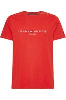 Tommy Hilfiger Slim Fit T-Shirt ronde hals , Motief
